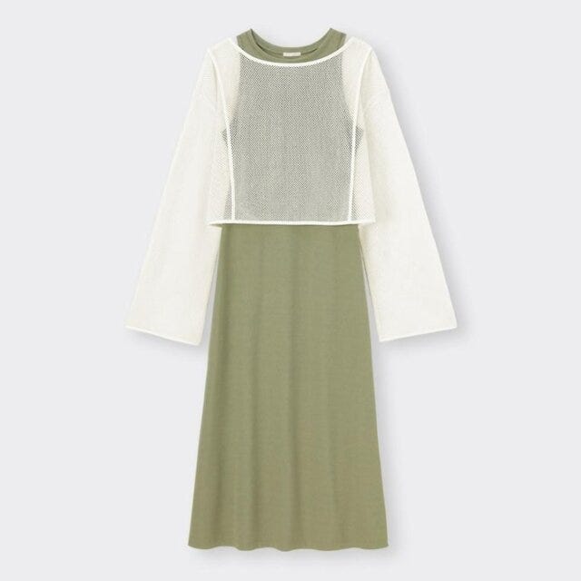 GU　値下げ　ワンピース