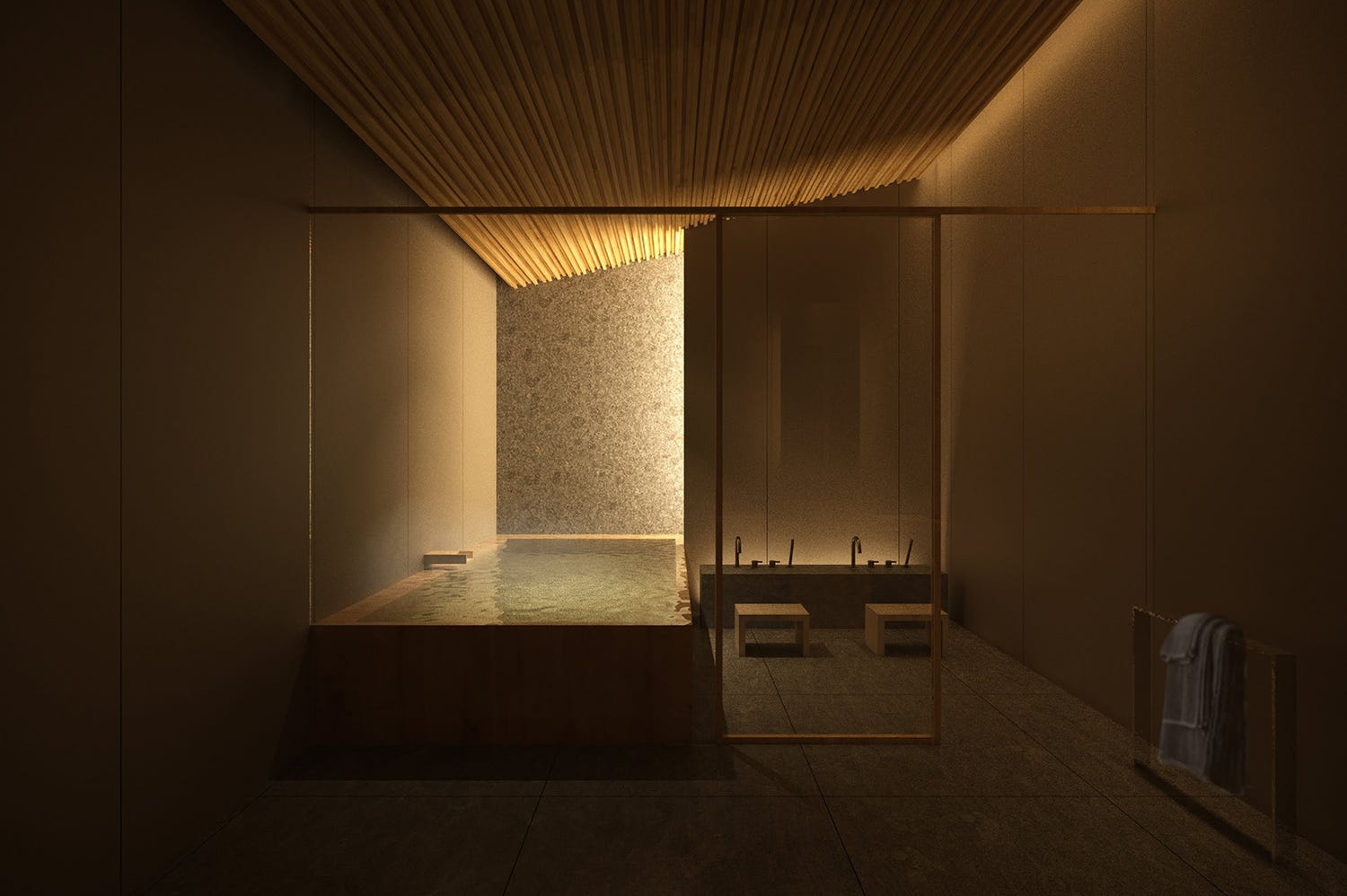 東京で貸切風呂を楽しむ贅沢!築地に和のブティックホテル「TSUKI」開業