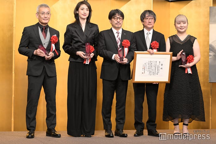 渥美博、天海祐希、佐々木卓、堀義貴、瀬戸山美咲(C)モデルプレス