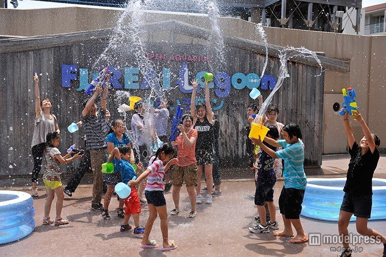 「ずぶ濡れパーティタイム」／画像提供：横浜八景島