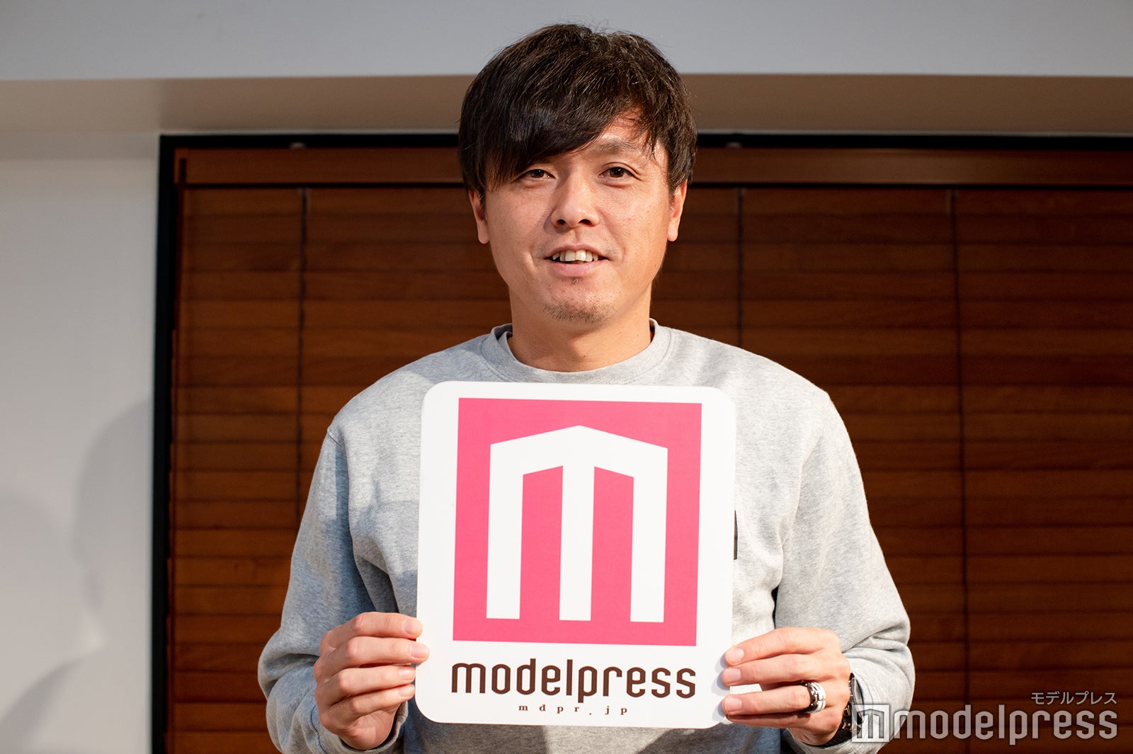 モデルプレスのインタビューに応じた遠藤保仁選手 （C）モデルプレス