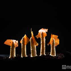 Asparagus，Morels Mushrooms，Artichokes Soup with Truffle Photocredit：FB_allwecandid