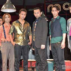 左から：青木豪氏、尾上寛之、木村了、TAKAHIRO、波岡一喜、味方良介、横田龍儀（C）モデルプレス