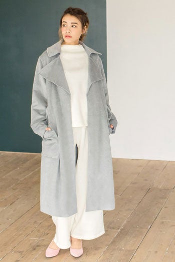 モッサウエストリボンガウンコート「Re:EDIT by GALSTAR」5,998円（税込）／画像提供：Re:EDIT by GALSTAR