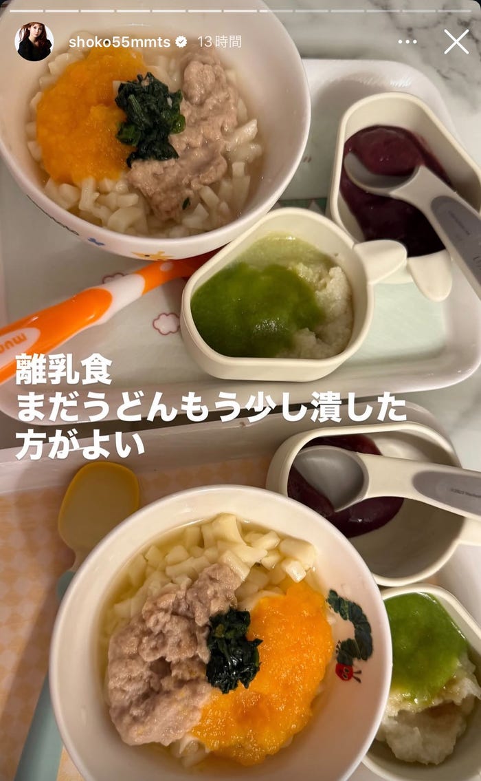 中川翔子Instagramストーリーズより