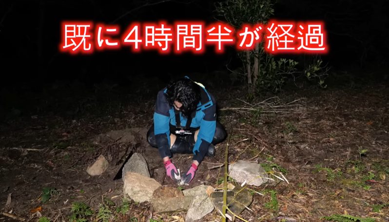 火起こし失敗で徹夜決定!マサルが挑む冬山1ヶ月サバイバル生活1日目