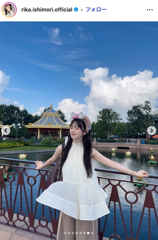 石森璃花Instagramより