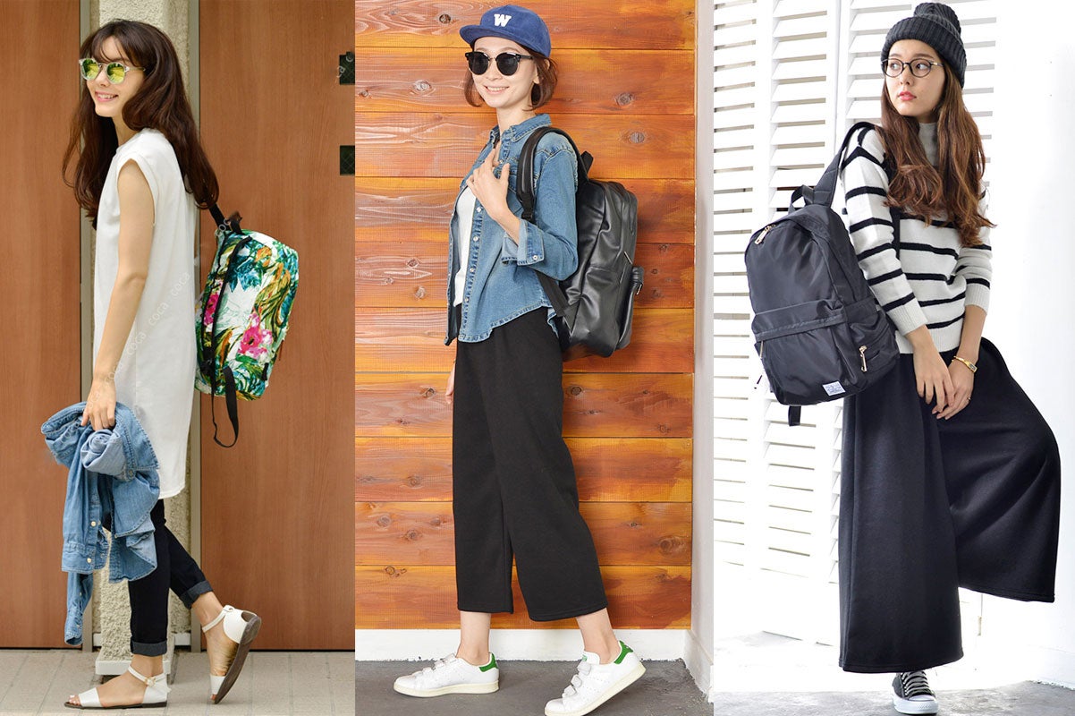 一個持ってると使える！ラクかわなリュックが気になる　