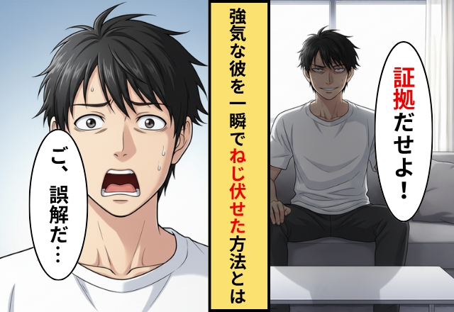 「証拠を出せよ」強気な態度の浮気男！？だが次の瞬間「誤解だ」浮気男が焦りだしたワケ