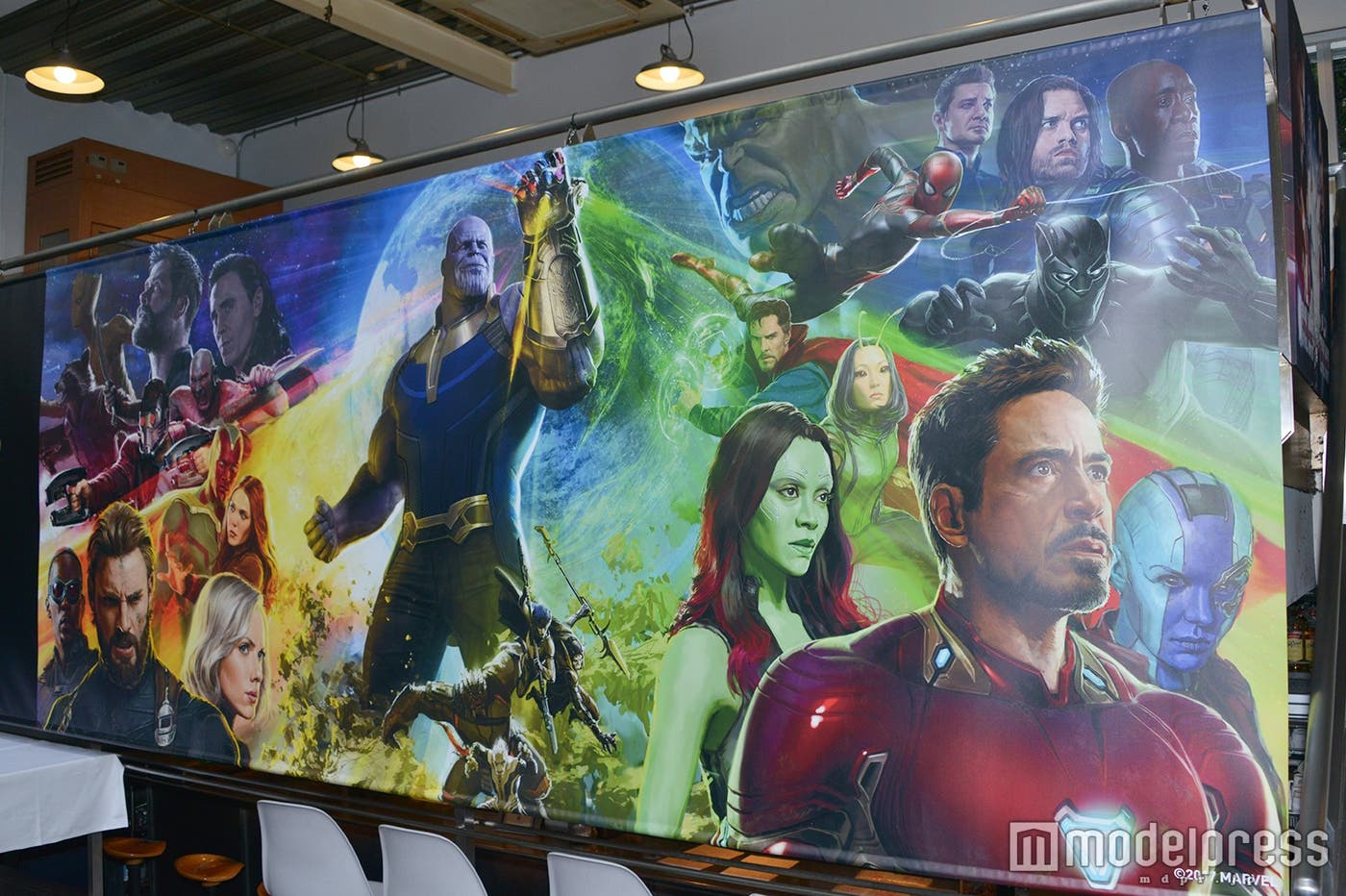 「アベンジャーズ/インフィニティ・ウォー」のスペシャルアート (C)モデルプレス