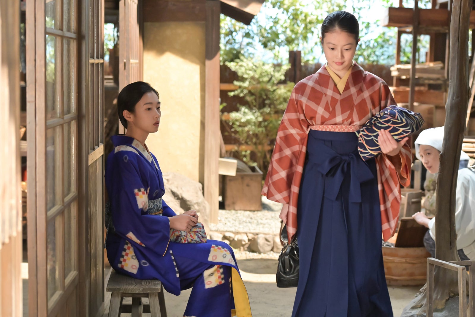 河合優実、今田美桜「あんぱん」第39話（C）NHK