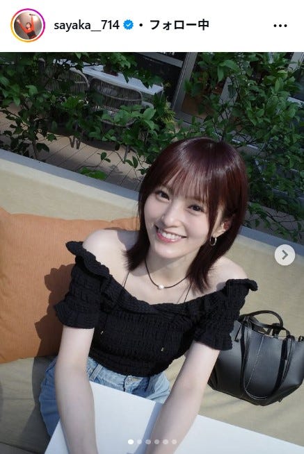 山本彩Instagramより