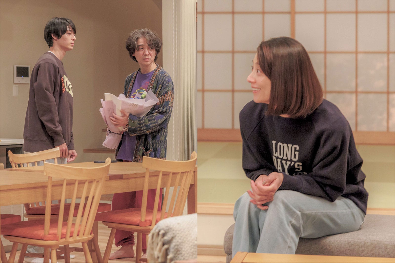 作間龍斗、吉岡秀隆、小池栄子（C）日本テレビ