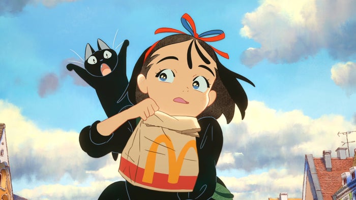 マクドナルド「魔女の宅急便」とコラボ 描き下ろしオリジナルCMも公開