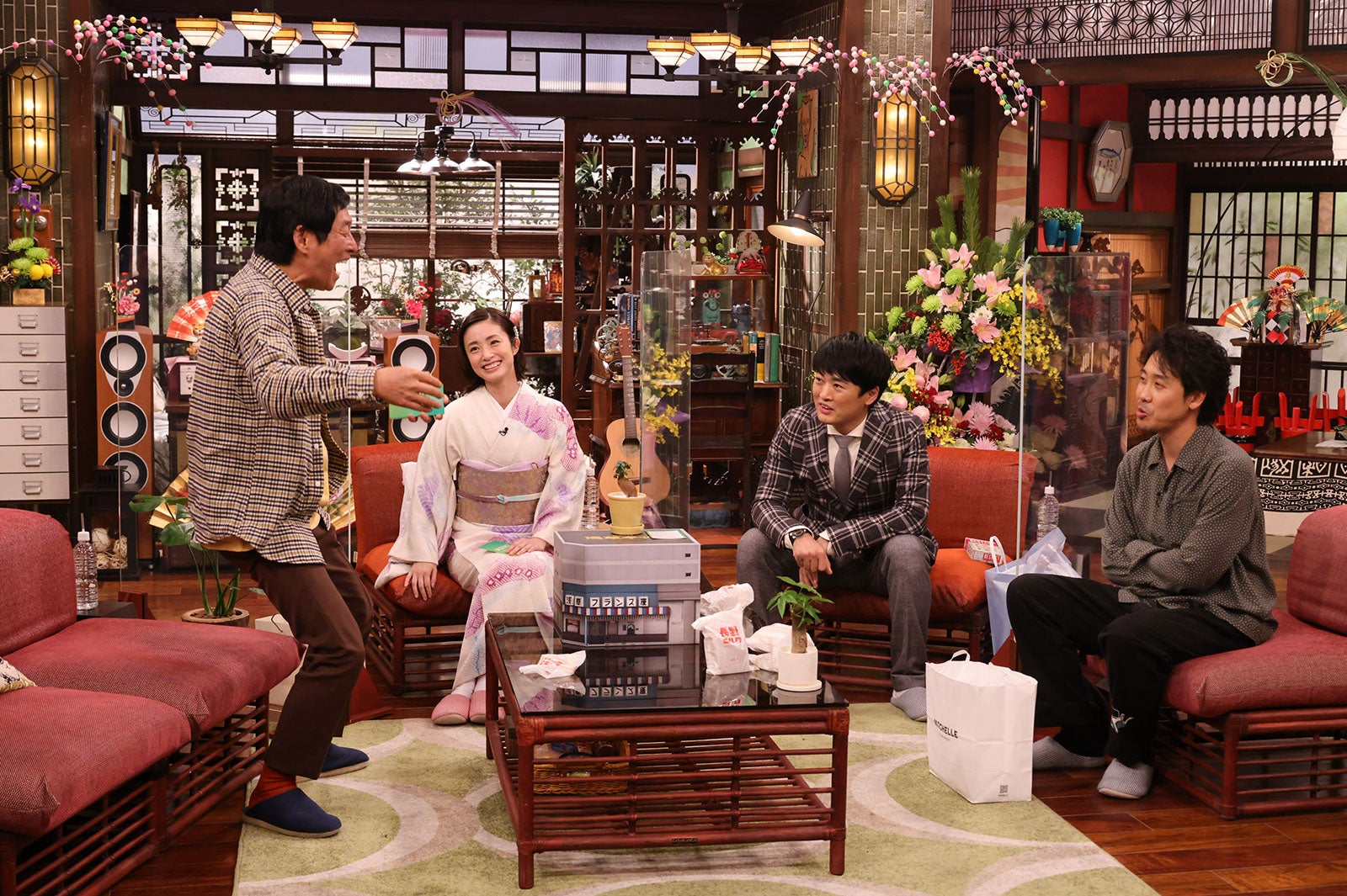 明石家さんま、上戸彩、劇団ひとり、大泉洋 （C）カンテレ・フジテレビ