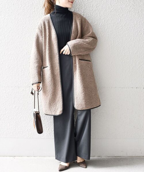 冬のノームコアなレディースコーデ おしゃれ上級者が着こなす究極のシンプルとは モデルプレス