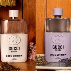 Gucciの カップルフレグランス に限定ボトルが登場 ギルティ 罪深い の名を持つ香水に 愛のメッセージ が刻印されたスペシャルなデザイン モデルプレス Gucciの カップルフレグランス に限定ボトルが登場 ギルティ 罪深い の名を持つ香水に 愛のメッセージ が刻印されたスペシャルなデザイン モデルプレス