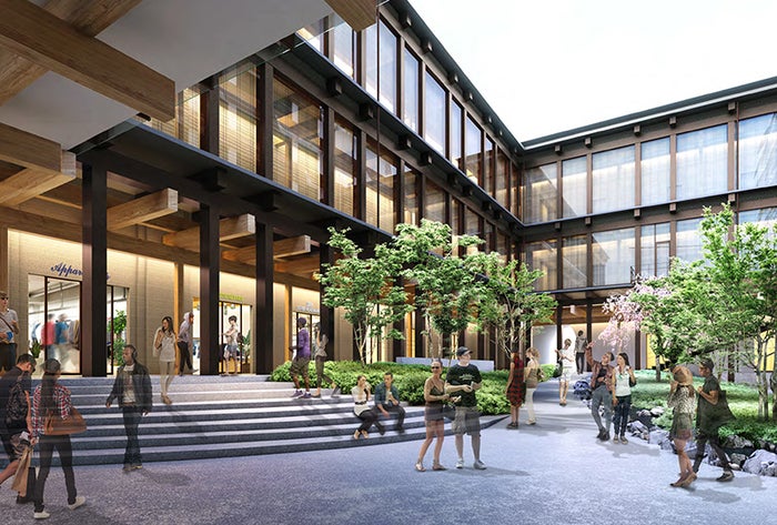 新風館／画像提供：隈研吾建築都市設計事務所