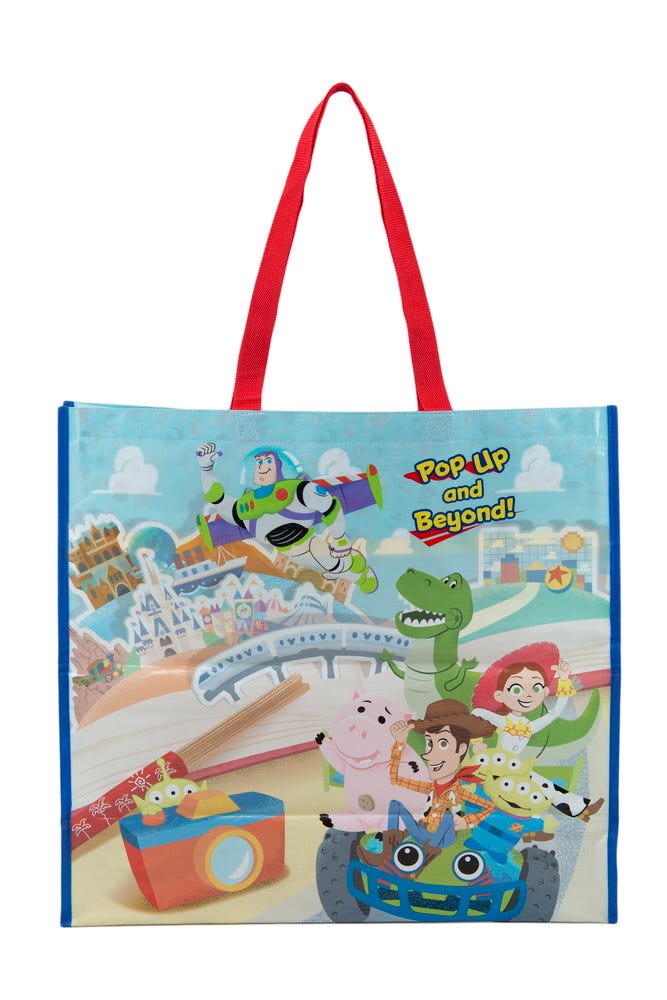 ショッピングバッグ¥1,000(C)Disney (C)Disney/Pixar (C)2022 Hasbro.All Rights Reserved.(C)2022 Poof-Slinky,Inc.