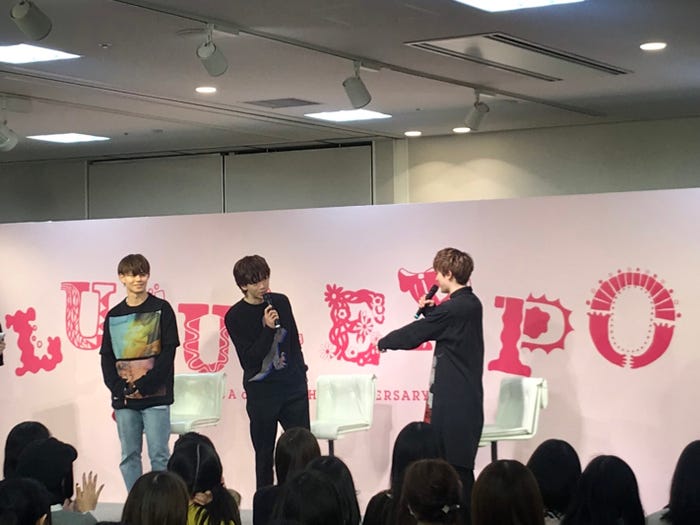 超特急(左から)カイ、リョウガ、ユーキ (写真提供:所属事務所)