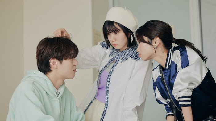 濱屋拓斗、荒川ちか、田野優花「The Boy Next World ~並行世界の恋人~」第9話(C)2026「The Boy Next World ~並行世界の恋人~」製作委員会