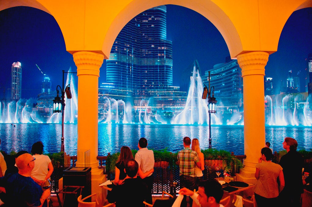ドバイ・ファウンテン／画像提供：ドバイ政府観光・商務局