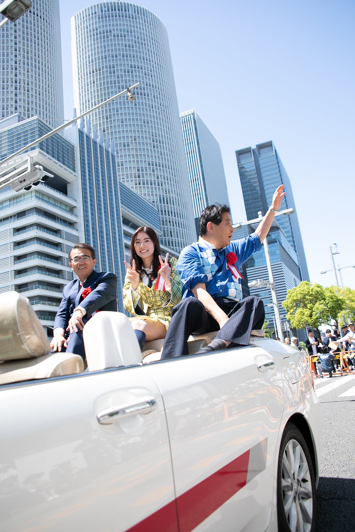 松井珠理奈パレードの様子（提供写真）