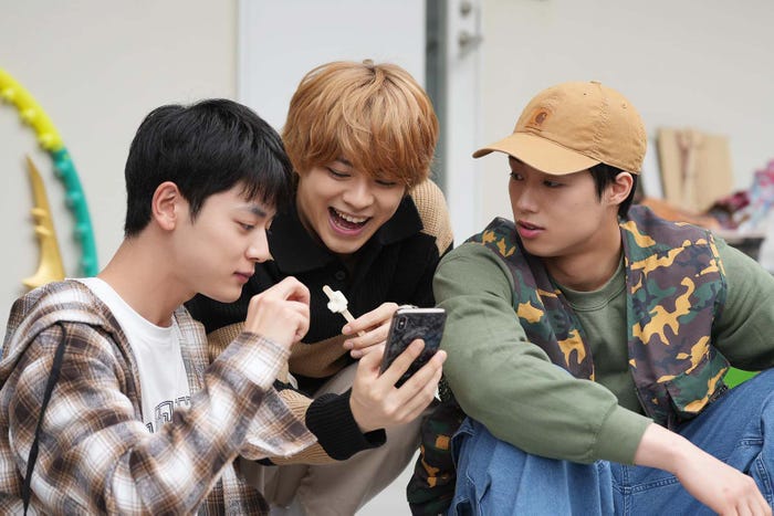 小林虎之介、宇佐卓真、夏生大湖「ひだまりが聴こえる」第6話より(C)「ひだまりが聴こえる」製作委員会