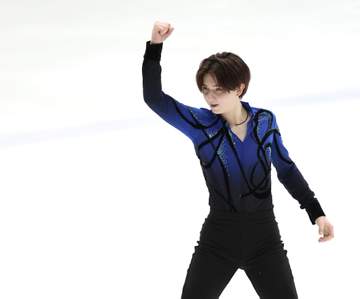 中田璃士が圧巻SP96.48点「自信をもって挑めた」「100点狙っていたので悔しい」もシニア国際大会デビューで自己ベスト大幅更新