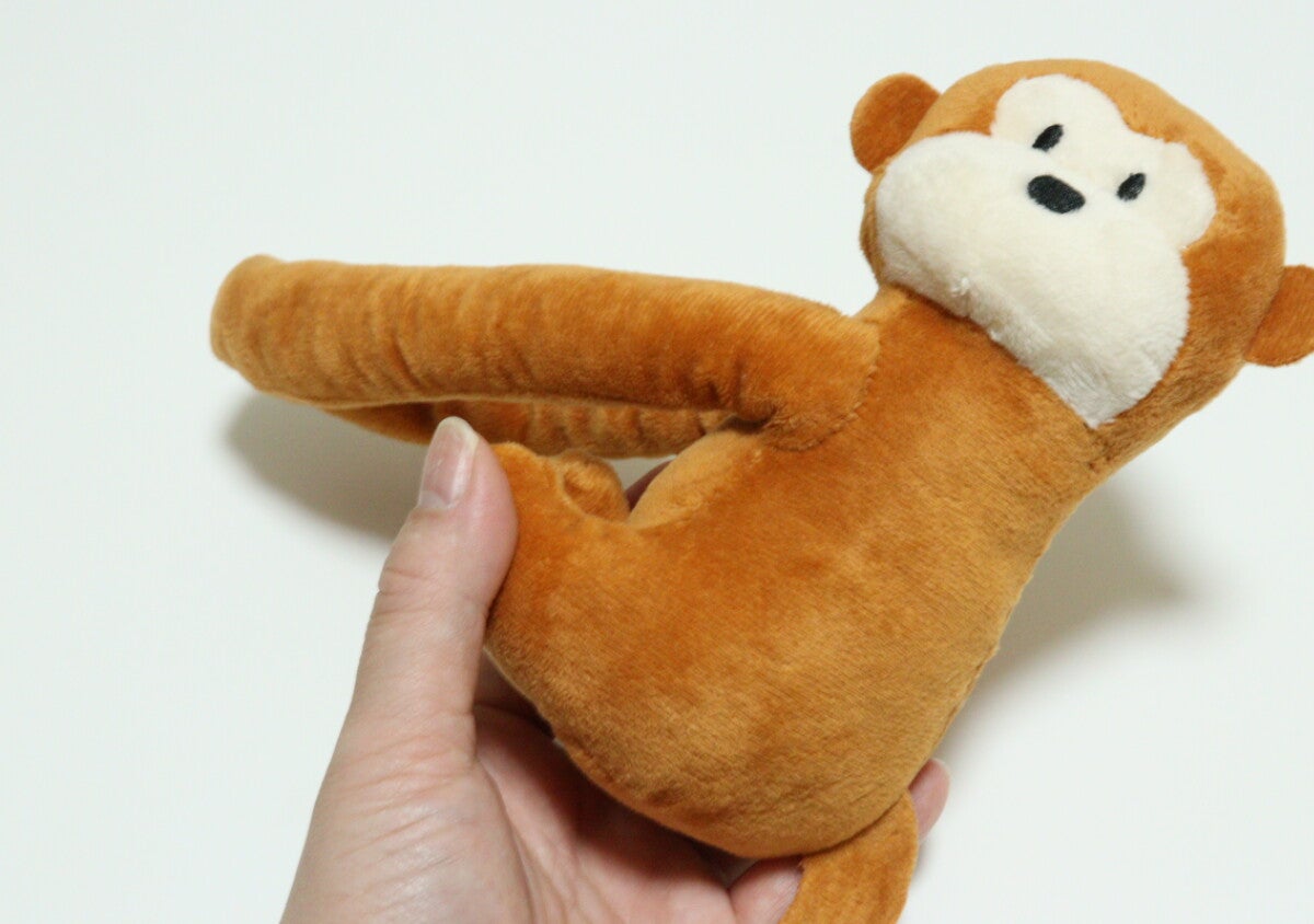 玩具ではありません！ある機能がついた頼れる100均ぬいぐるみ