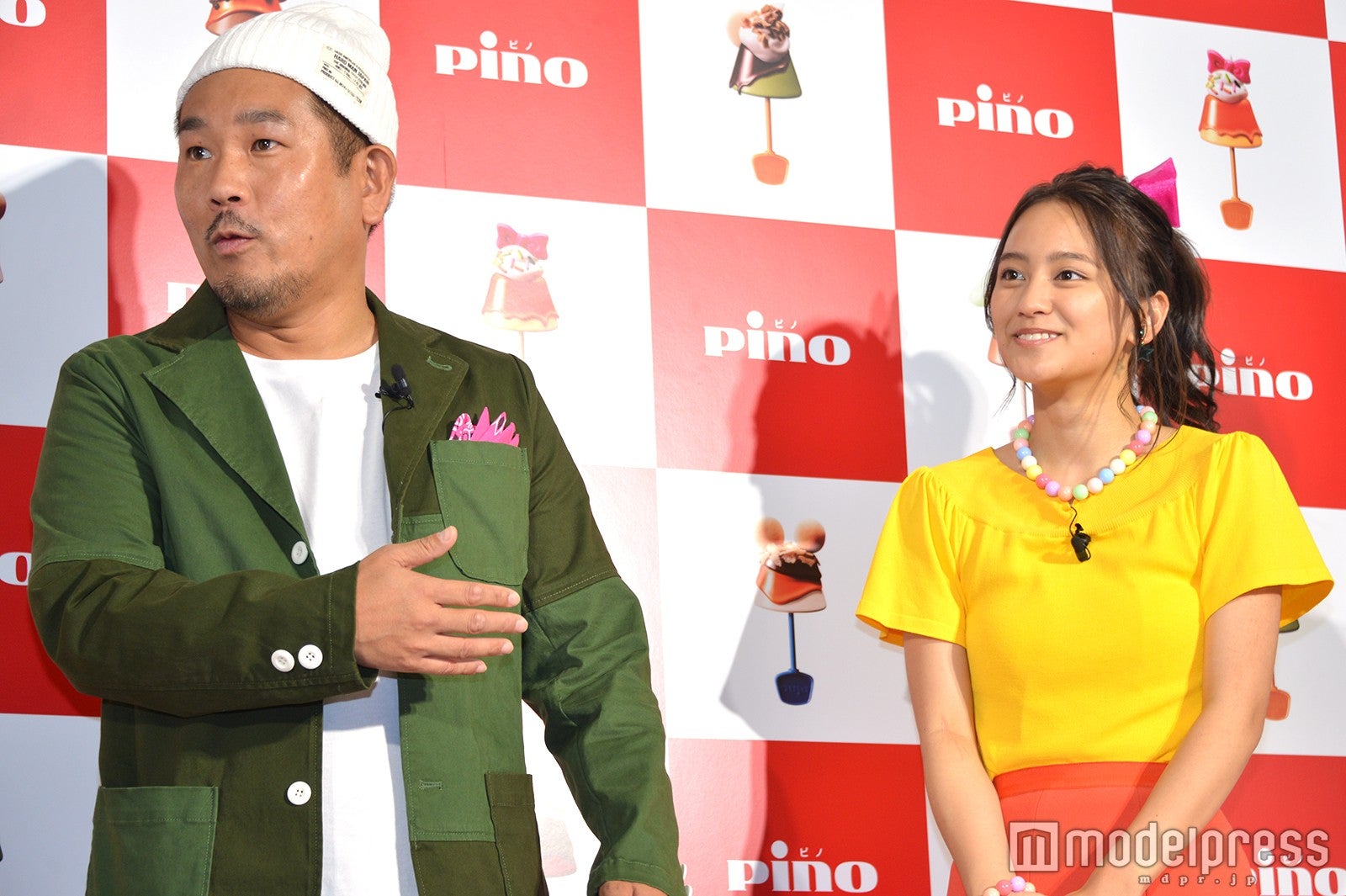 藤本敏史、岡田結実（C）モデルプレス