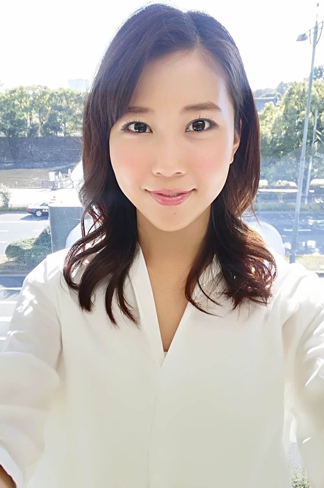 パーフェクトセルフィーで撮影(画像提供:華為技術日本)