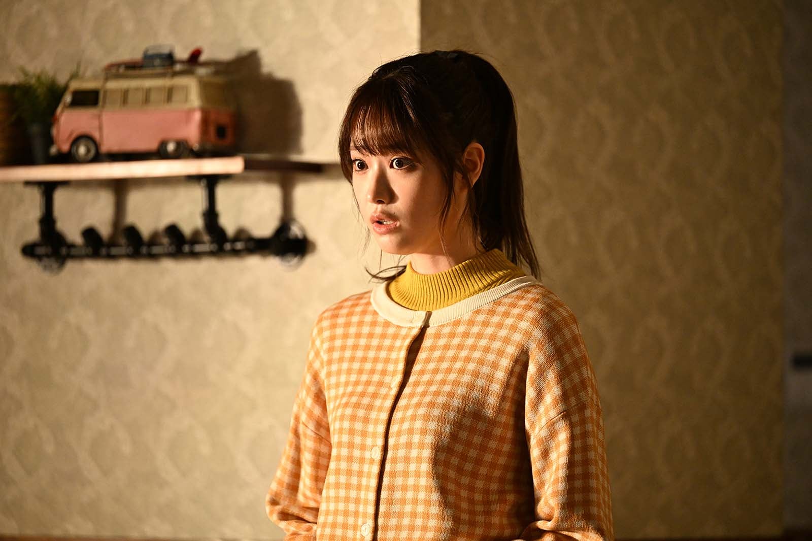 高橋ひかる「リビングの松永さん」第9話より（C）カンテレ