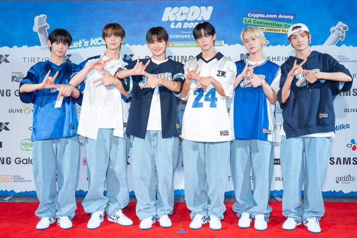 「KCON LA 2024」レッドカーペットDAY2(C)CJ ENM Co., Ltd, All Rights Reserved