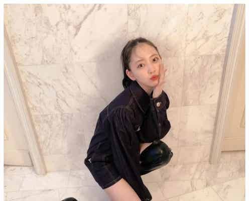 堀未央奈、デコ出し私服ショットに「大人っぽい」「美人」の声