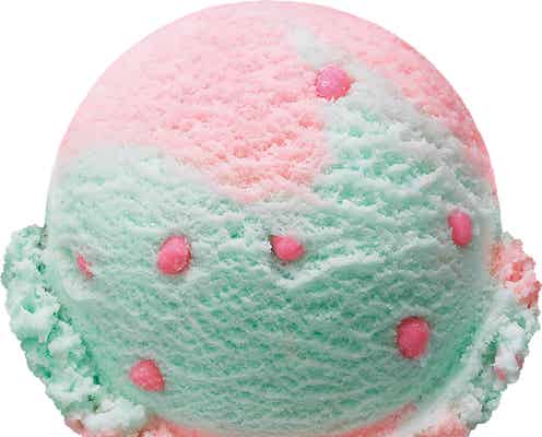 【サーティワン新作メニュー】「コットンキャンディ パステル」花吹雪舞う春の青空イメージの心躍るフレーバー