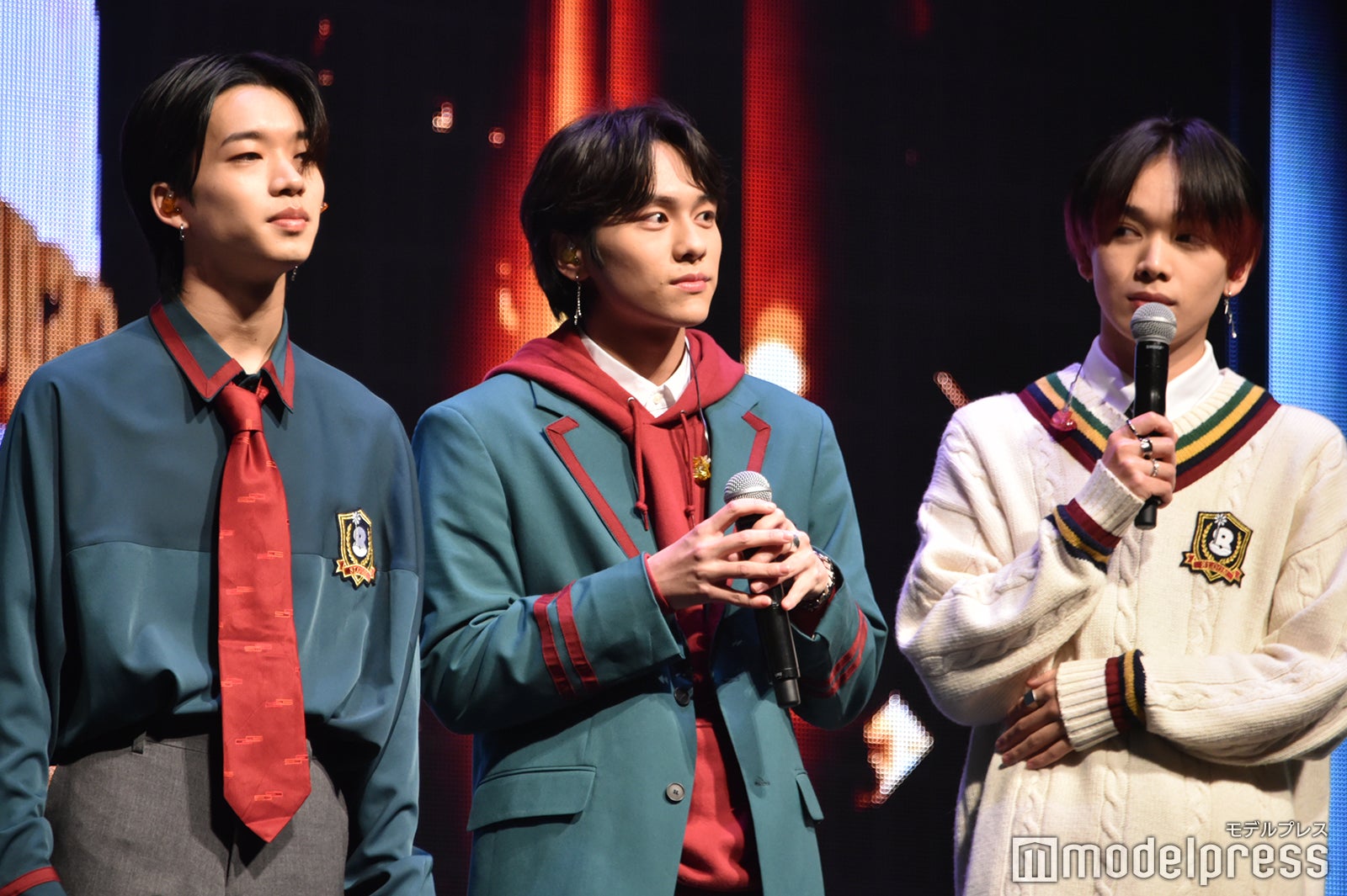 森愁斗、山下幸輝、宮世琉弥 （C）モデルプレス