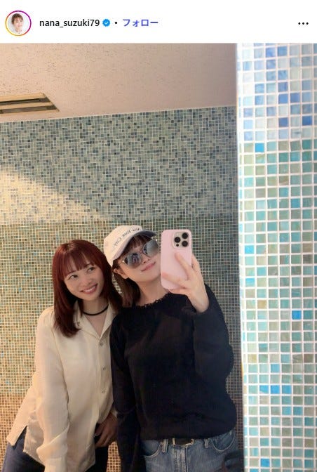 鈴木奈々Instagramより