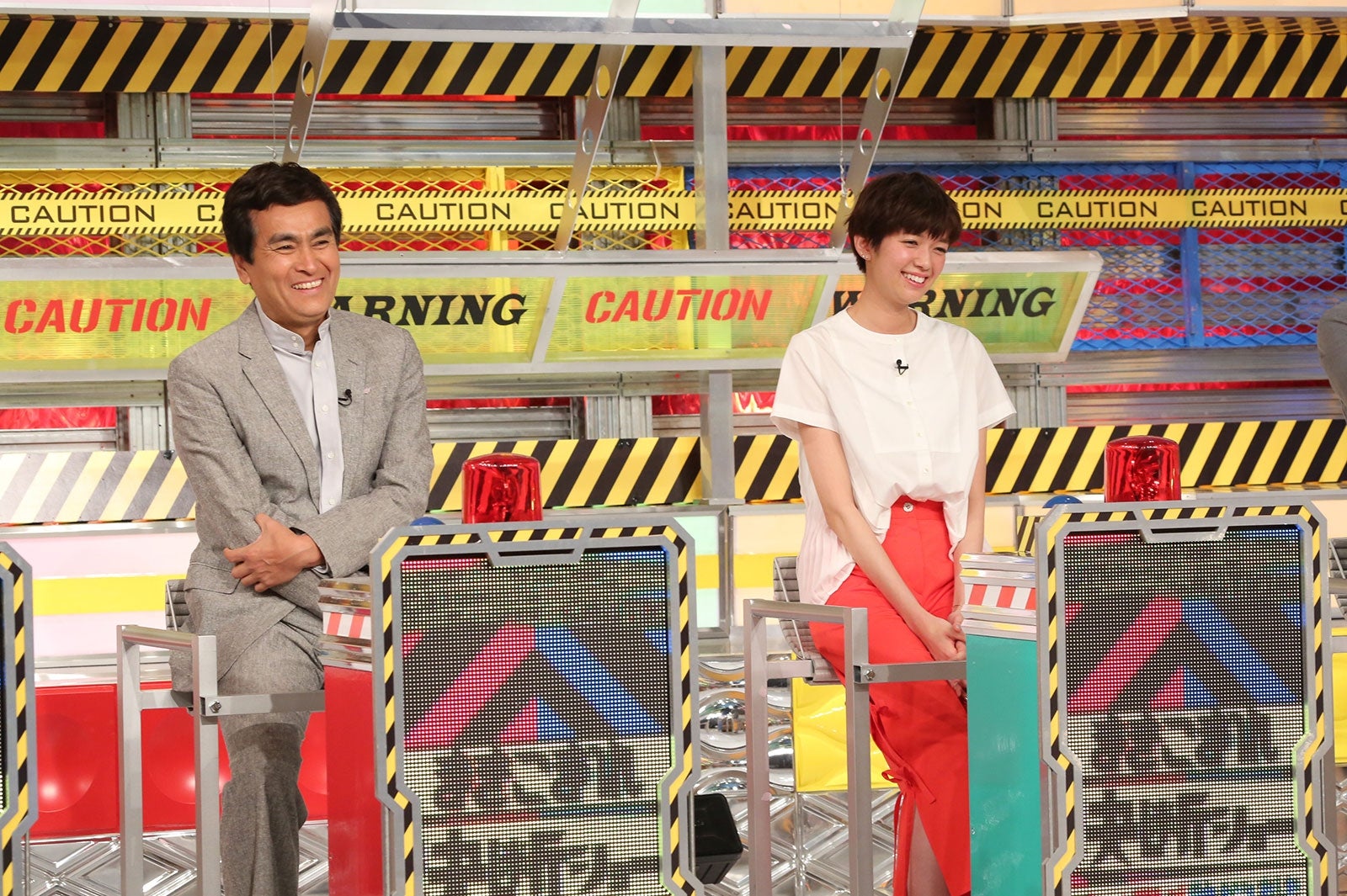 石原良純、佐藤栞里 （画像提供：関西テレビ）