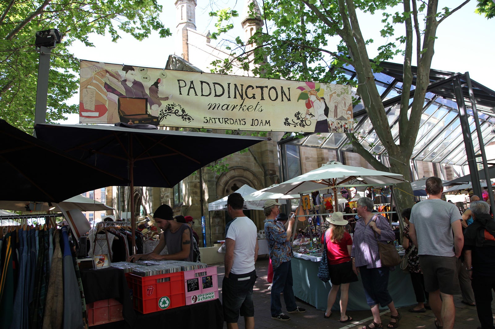 パディントン・マーケットの風景／Destination NSW