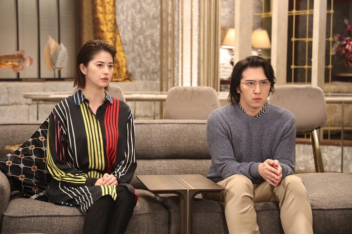 松本若菜、尾上松也/「やんごとなき一族」第3話より(C)フジテレビ