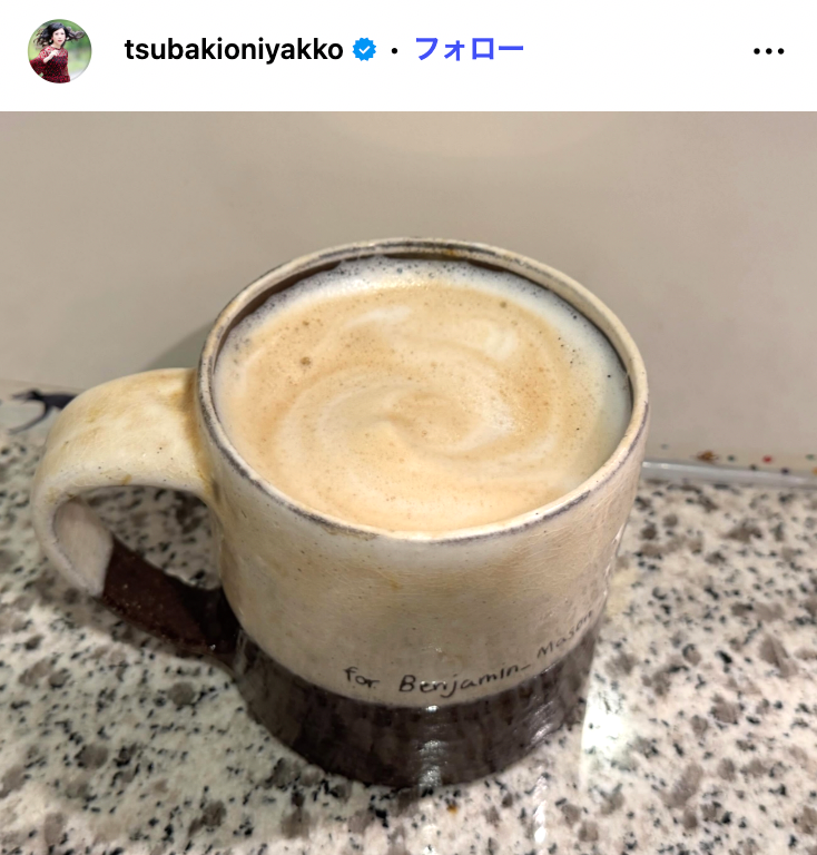 椿鬼奴Instagramより