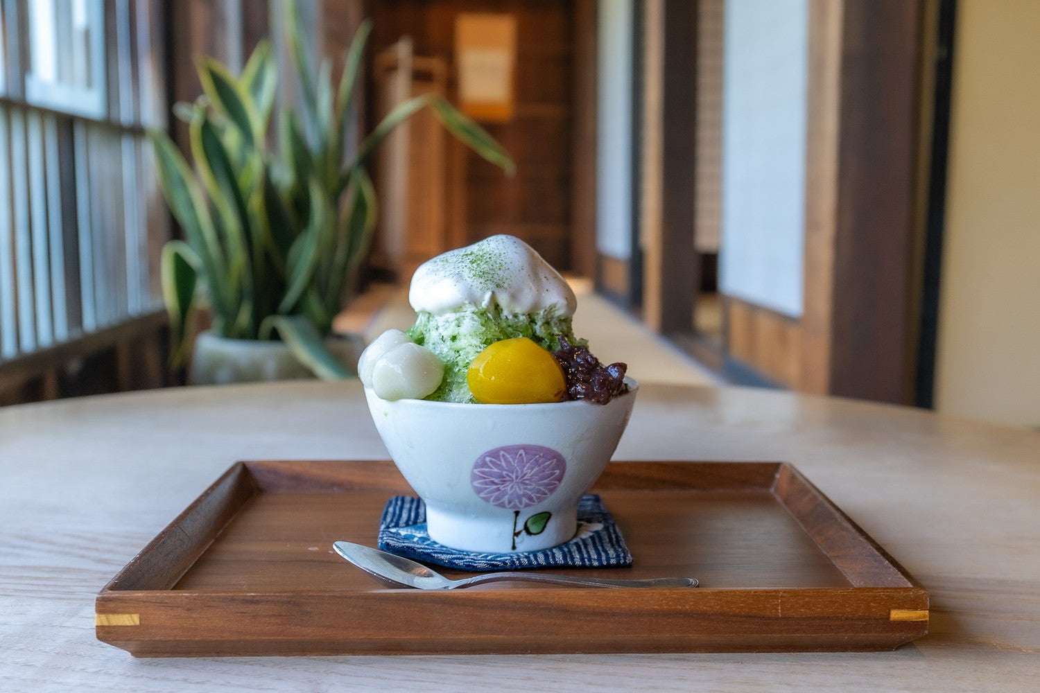 牧之原杉田さんちの抹茶の茶氷880円／提供画像