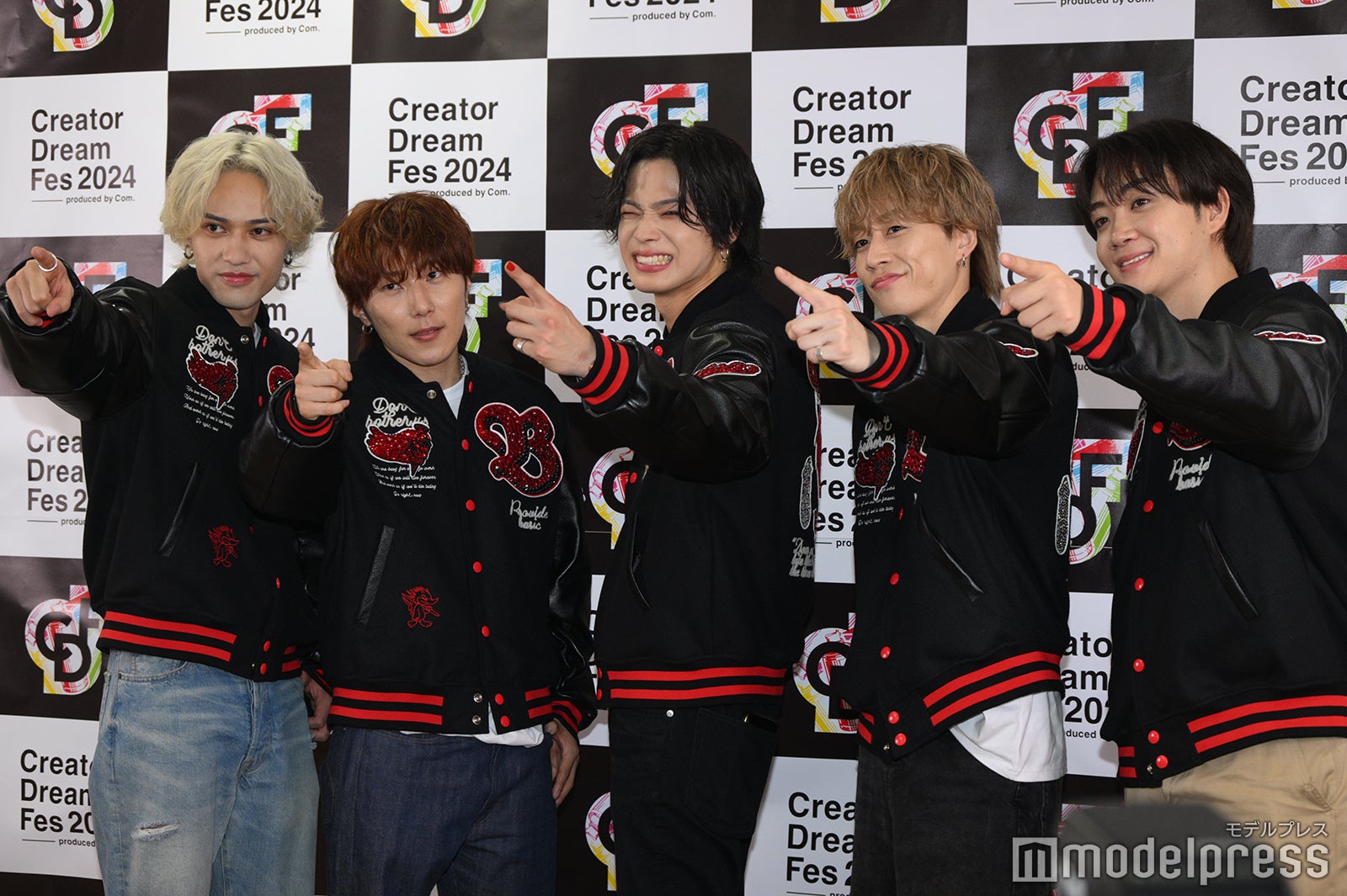 コムドット（左から）ひゅうが、あむぎり、やまと、ゆうた、ゆうま（C）モデルプレス