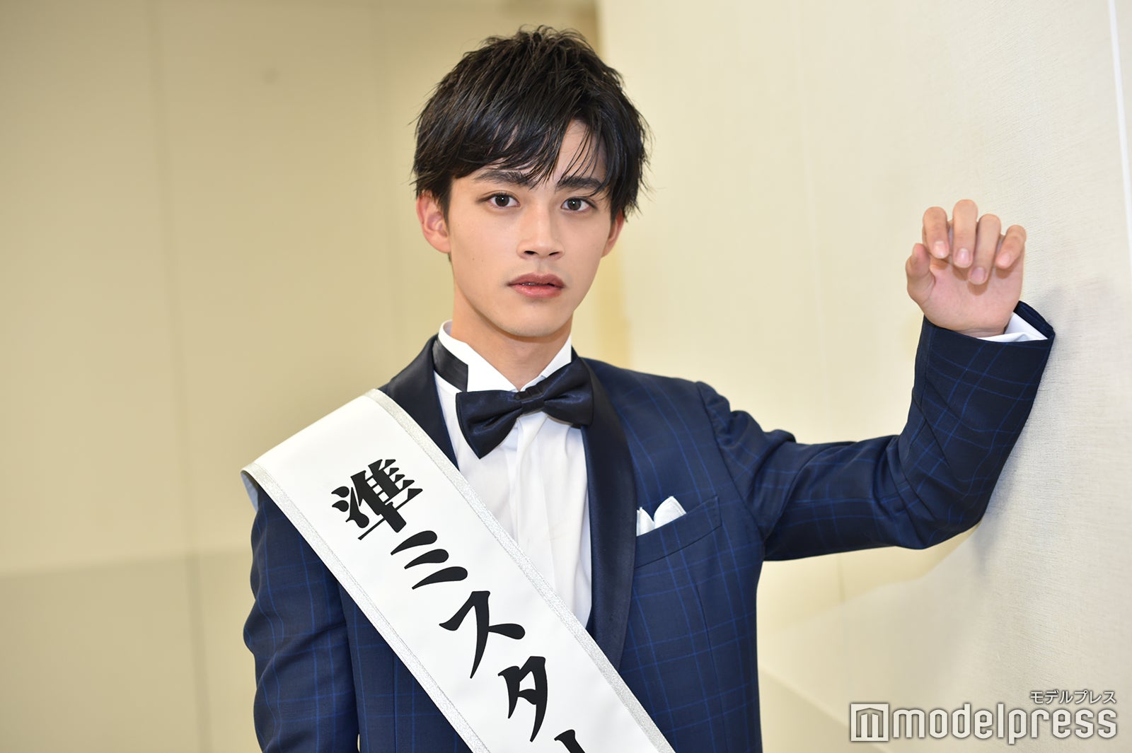 「ミスター青山コンテスト2022」準グランプリに輝いた佐々木崇仁さん（C）モデルプレス