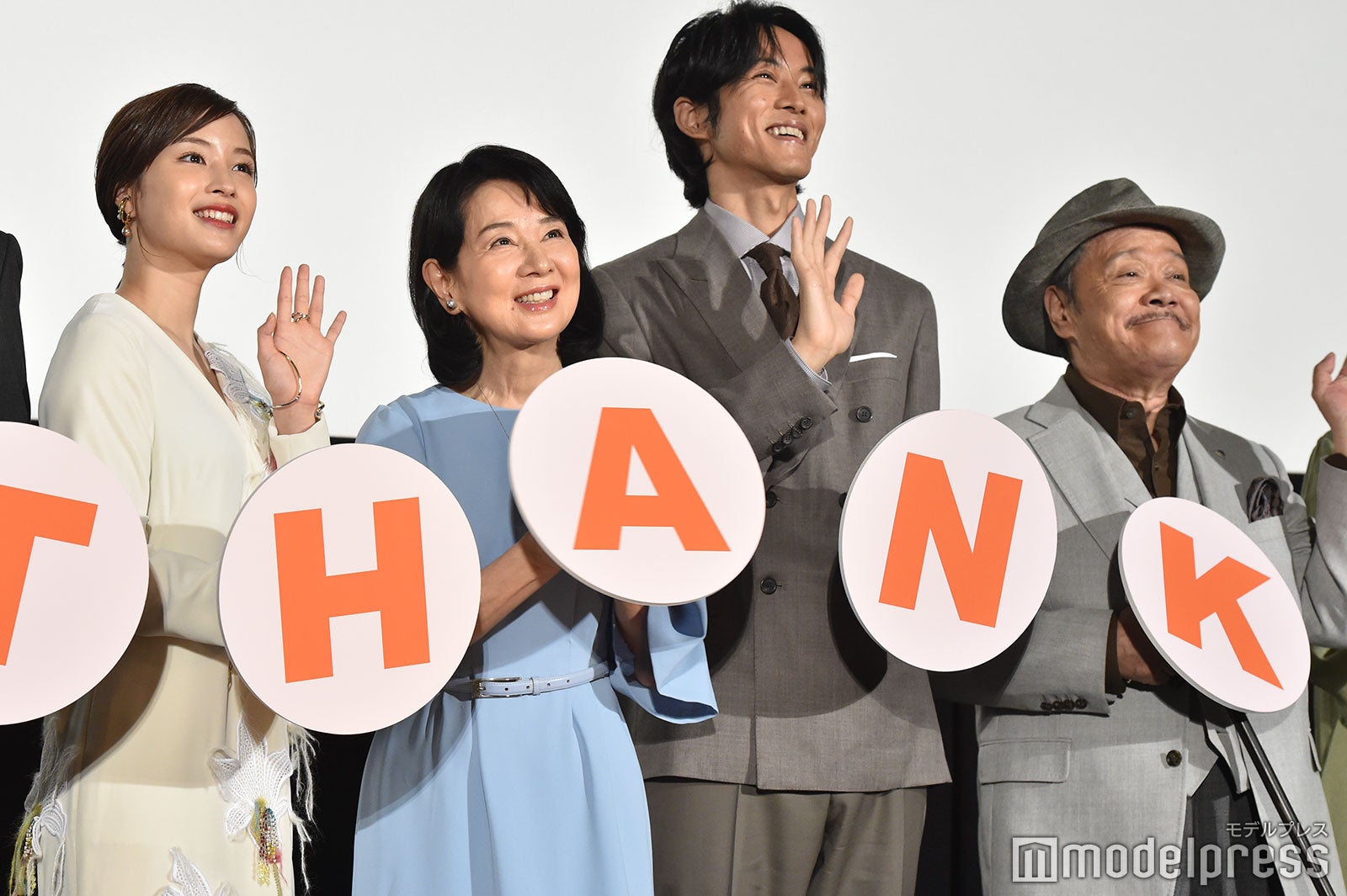 広瀬すず、吉永小百合、松坂桃李、西田敏行（C）モデルプレス