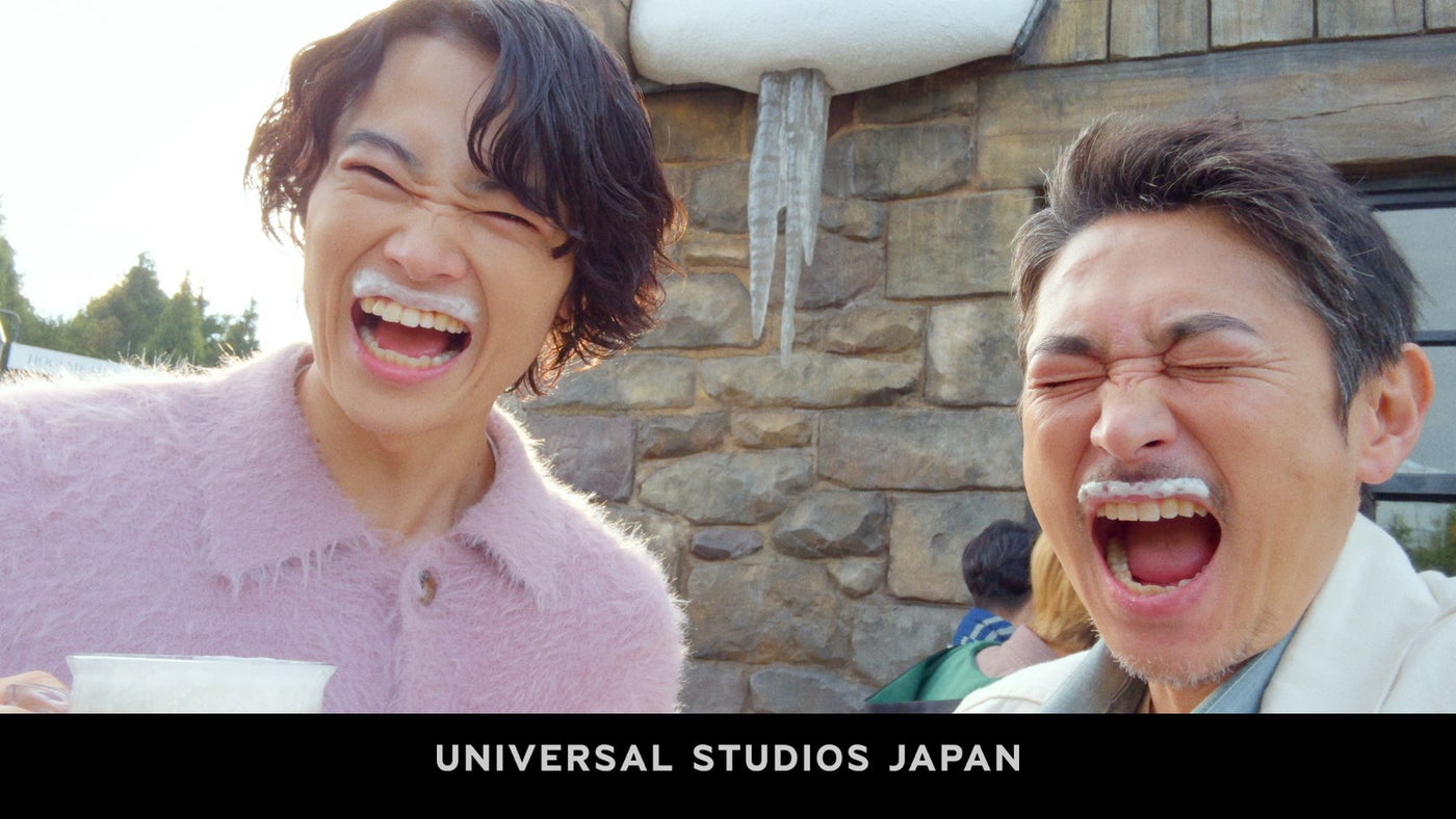 窪塚洋介、窪塚愛流／画像提供：ユニバーサル･スタジオ･ジャパン
