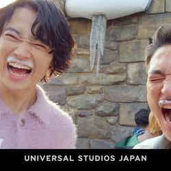 窪塚洋介、窪塚愛流/画像提供:ユニバーサル・スタジオ・ジャパン