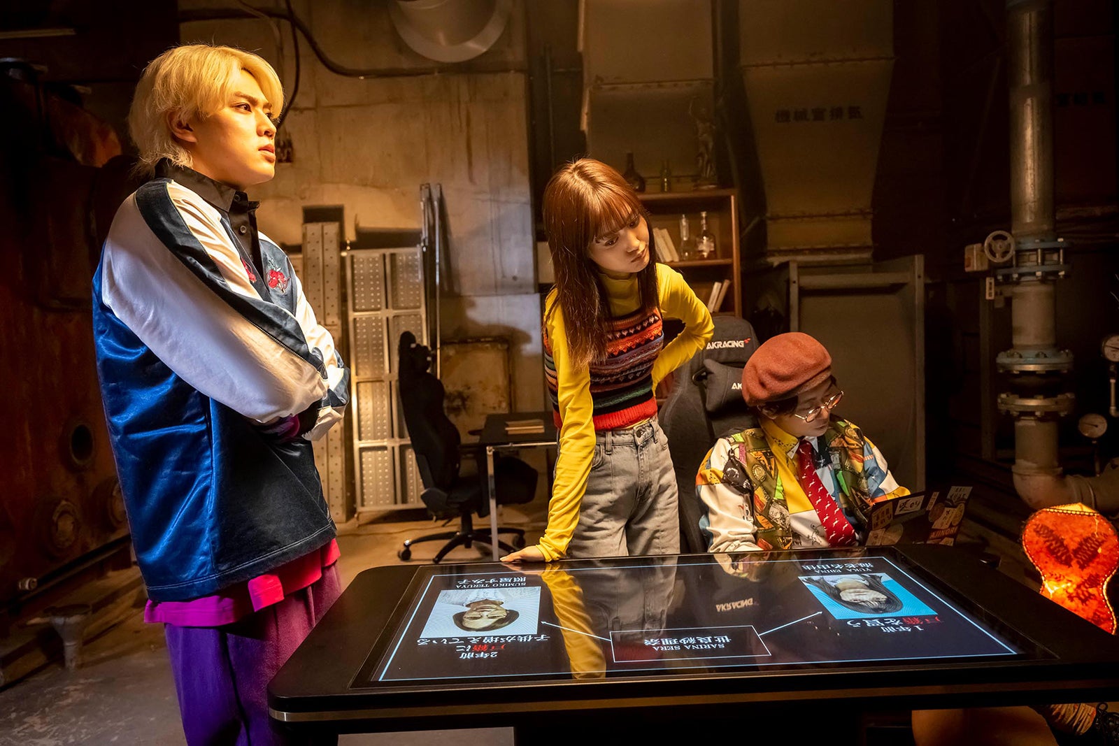 佐藤龍我、山下美月、加藤清史郎「弁護士ソドム」第6話より（C）テレビ東京