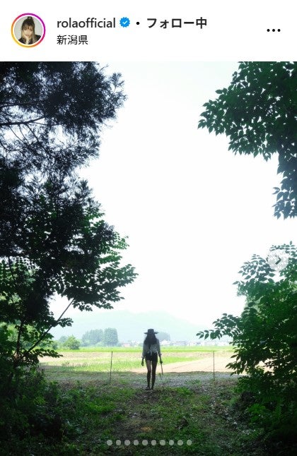 ローラInstagramより